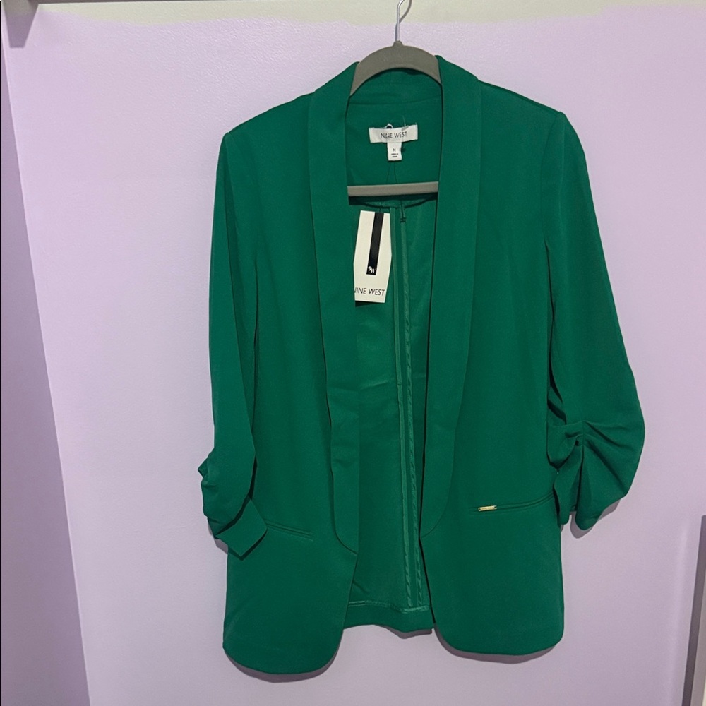 Nine West Emerald Green Women's Blazer